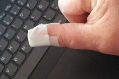 Schneller Pflasterverband f&uuml;r Fingerkuppen