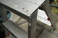 Haushaltsleiter wackelt seitlich? Ein Tipp zur Abhilfe