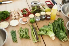 Vegetarische Ern&auml;hrung & Sonderformen + Speiseplan zum Ausdrucken
