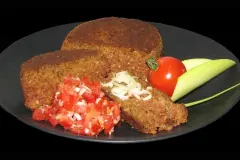 Veganer Buchweizen-Hackbraten