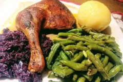 Ente nach Niedriggarmethode