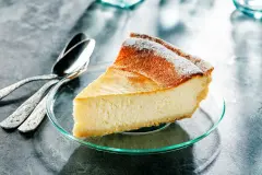 Einfacher K&auml;sekuchen ohne Zucker