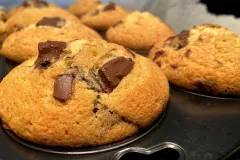 Eierlik&ouml;r-Muffins mit Schokost&uuml;ckchen