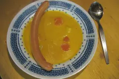 Karotten-Curry-Suppe mit Kokosmilch