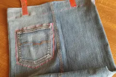 Upcycling: Einkaufsbeutel aus Jeans selber n&auml;hen