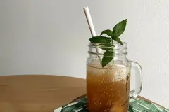 Pfirsich Eistee Sirup selber machen
