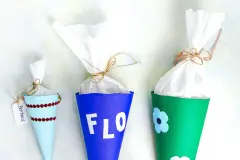 Schult&uuml;te selber basteln &ndash; DIY einfach & schnell