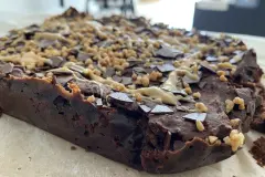 Gesunde Espresso-Brownies mit Kidneybohnen