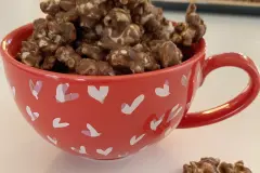 Nutella-Popcorn selber machen