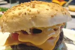 Sesam Burger Buns (Burgerbr&ouml;tchen)