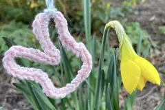 Osterhasen f&uuml;r den Osterstrauch h&auml;keln DIY