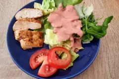 Himbeer-Salatso&szlig;e