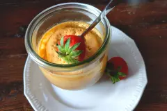 K&auml;sekuchen im Glas backen und einmachen