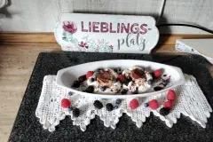 Weihnachtsdessert: Winter-Parfait