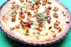 Orangen-Tarte mit Ricotta