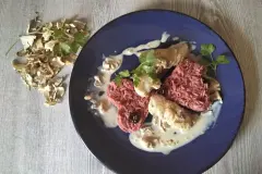 Gl&uuml;hwein-Basmati-Reis an H&auml;hnchenfilet