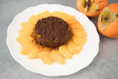 Kaki-Schokopudding (vegan)