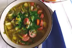 Bohneneintopf mit Rind