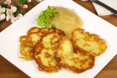 Kartoffelpuffer oder "Rievkooche" - fertig vs. frisch