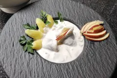 Marinierte Heringe mit Pellkartoffel