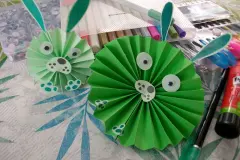 DIY - Osterhasen aus Papier basteln