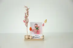 Kartenhalter aus Holz selber machen