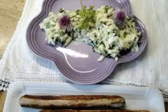 Mair&uuml;bchensalat mit Gurke