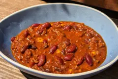 Chili con Carne mit Schokolade