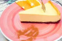 Amerikanischer K&auml;sekuchen / Cheesecake