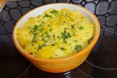 Leckeres Kartoffelgratin