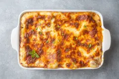 Schnelle Lasagne mit Ricotta-Walnuss-Pesto