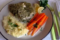 Fischfilet mit Kr&auml;uterkuste