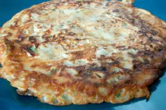 Auberginen-Pfannkuchen