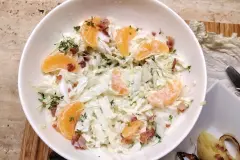 Chinakohlsalat mit Joghurt-Dressing