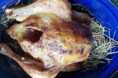 Huhn im Heu - einfach und aromatisch