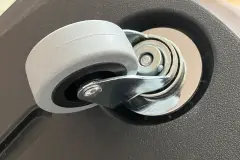 Schwerg&auml;ngigen Staubsauger rollf&auml;higer machen