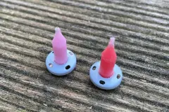 Mini-Kerzenst&auml;nder f&uuml;r die Puppenstube basteln
