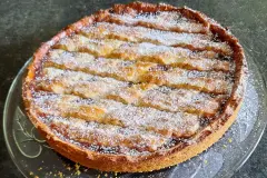 Linzer Torte mit Johannisbeergelee