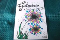 DIY Gutscheinkarte basteln