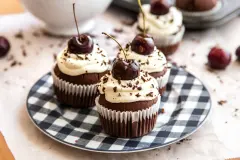Schwarzw&auml;lder-Kirsch-Muffins