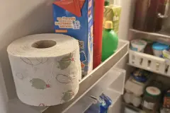 Klopapier im K&uuml;hlschrank gegen Ger&uuml;che