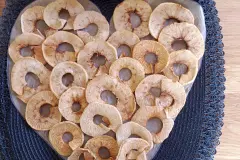 Getrocknete Apfelringe selber machen &ndash; gesundes Snack-Rezept