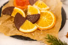 Kandierte Orangen mit Schokolade