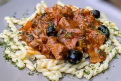 Puten-Gem&uuml;se aus der Hei&szlig;luftfritteuse