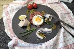 Labskaus mit Corned Beef