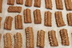 Spritzgeb&auml;ck mit Kakao und wei&szlig;er Schokolade nach Oma Hildes Rezept