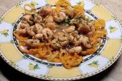 Garnelen mit Paprika-Honig-So&szlig;e