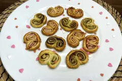 Bl&auml;tterteig-Herzen aus der Hei&szlig;luftfritteuse