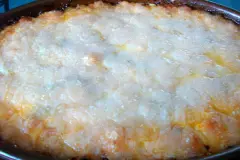 Kartoffel-Paprika-Auflauf mit Frischk&auml;se