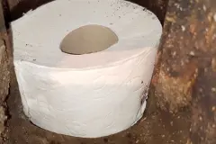 Schornstein unten nass? Klopapier gegen Kondenswasser im Kamin